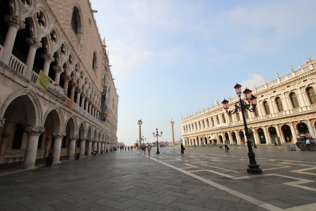 St. Mark`s Square in Venice