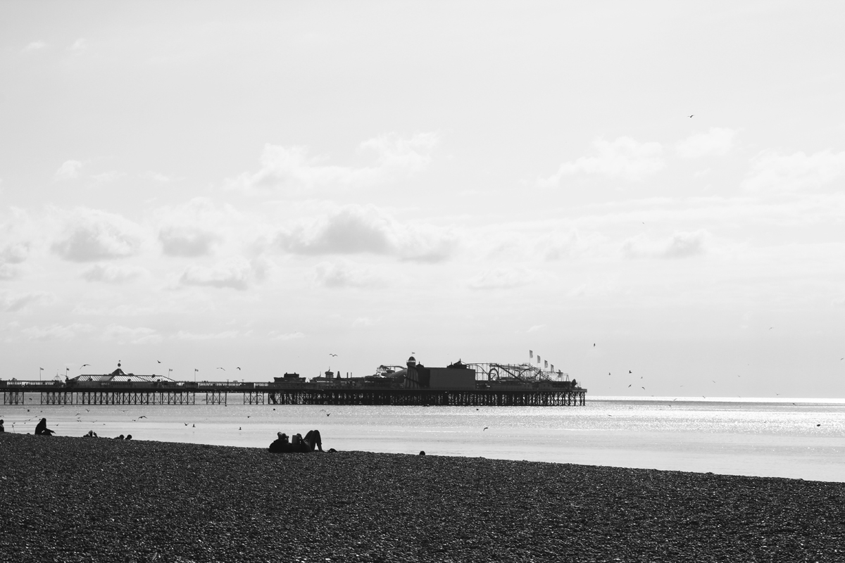 Pure relaxation at the Brighton Pier