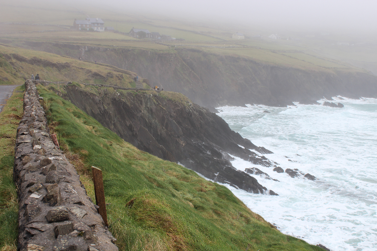 Stormy weather in Ireland