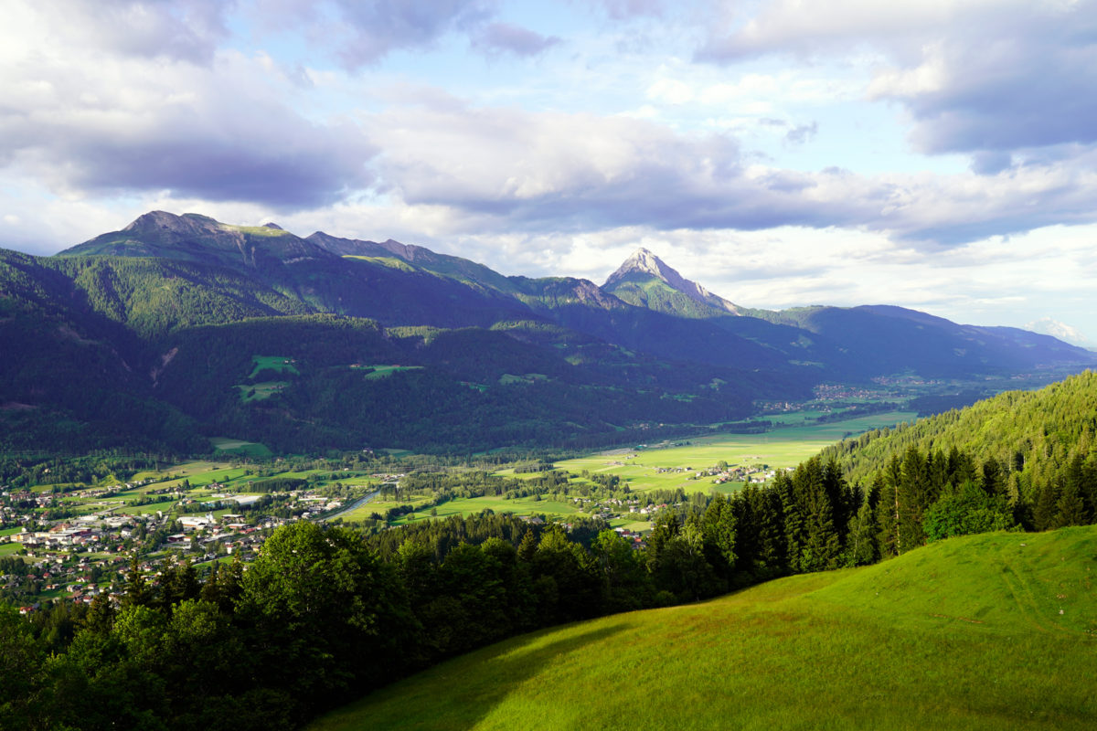 Koetschach Mauthen view