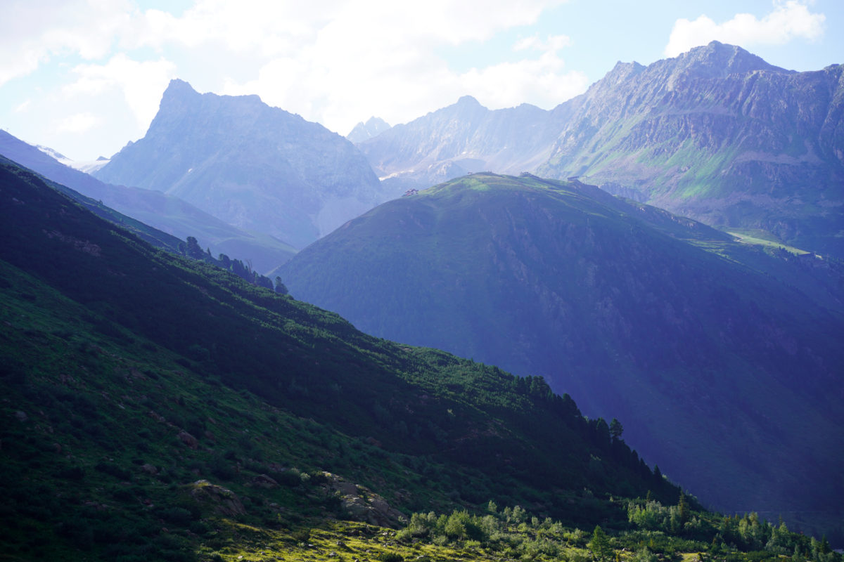 Pitztal mountain scenery