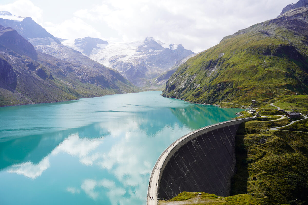 Artificial Lake Mooserboden